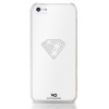 Чехол White Diamonds для iPhone5 Rainbow White пластик Swarovski (WD-1210RAI47)
