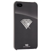 Футляр White Diamonds H-115385 Rainbow для моб.тел.  iPhone 4/4S украшен Swarowski серебр  (00115385)