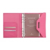 Органайзер Cross Personal кожаный перфорированный complementary pen and notepad розовый 16.3х18.8см (AC234-7)