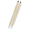 Набор Cross Century Classic 10Ct Rolled Gold шариковая ручка и механический карандаш 0.7мм (450105)