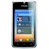 Смартфон Philips W8500 темно-серый моноблок 3G 2Sim 4.3" And4.1 WiFi BT GPS Спецификация IP67 (8712581703004)