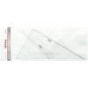 Набор Rotring S0237870 пластик прозрачный угольник 45гр дл32см/30/60гр дл37см (мин.кол.20)