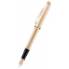 Ручка перьевая Cross Townsend Anniversary LE (AT0046B-32FD) (F) чернила: черный ювелирная латунь перо золото 18K позолота 23К