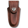 Чехол из нат.кожи Victorinox Leather Belt Pouch (4.0538) коричневый с застежкой на липучке без упаковки