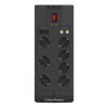 Сетевой фильтр Cyberpower SB0702AD 3м (7 розеток) черный (SB0702AD (3M))