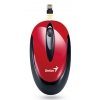 Мышь Genius Traveler 6010 красный/черный оптическая (1200dpi) беспроводная USB (2but) (31030055104)