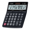 Калькулятор настольный Casio DX-12S 12 разрядов черный двойное питание процент коррекция наценка