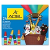 Масляная пастель Adel Colour 428-0867-000 шестигранные 24цв.д.11.5мм картон.кор. (мин.кол.6)