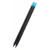 Карандаш чернографит. Adel BLACKLINE 202-1129-839-BLAU HB черное дерево ластик голубой б/маркировки (мин.кол.144)