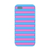 Чехол iLuv для iPhone5 Pulse blue защитный пластик (TPU) (ICA7T325BLU) (ILUV-ICA7T325BLU)