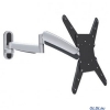 Кронштейн ARM Media PARAMOUNT-90 silver, для LED/LCD ТВ 26"-55", max 25 кг, 4 ст свободы, наклон ±12°, поворот 180°, от стены 55-580  мм, VESA 400x400 (10089)