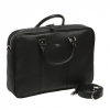 Сумка для ноутбука Buro BU-100PU15.6BL 15.6" женская черная полиуретан
