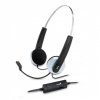 Наушники с микрофоном Genius HS-210U black/white USB (31710049101)