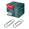 Скрепки Maped High Quality из высококачественной стали с загнутым концом никелированные 25мм 100 шт (032020)