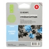 Картридж струйный Cactus CS-BCI6PC светло-голубой (12мл) для Canon BJC-8200; PIXMA MP750/ MP760/ MP780/ iP4000/ iP5000/ iP6000D/ iP8500; S800/ S820D/ S830D/ S900/ S9000/ i865/ i905D/ i9100/ i950/ i965/ i990/ i9900/ i9950