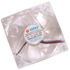 TITAN CRYSTAL CASE FAN<TFD-8025(12C)-TC> FAN FOR M/TOWER (SMART,TEMP. CONTROL, 80X80X25MM,34дБ, 3300об/мин)