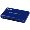 Устройство чтения карт памяти USB2.0 Hama H-55348 синий (00055348)