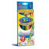 Карандаши цветные Carioca Triangular 42515 трехгранные 12цв. коробка/европод. (мин.кол.12)