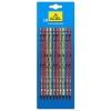 Карандаш чернографит. Adel  LINERS 206-1136-054 HB ч/дерево корпус асс (беж/кр/зел/син) блист(10шт)  (250 1136 010)