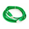 Кабель Патч-корд Lanmaster LAN-45-45-3.0-GN вилка RJ-45-вилка RJ-45 кат.5е 3м зеленый ПВХ