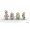 Внешний накопитель 16GB USB Drive <USB 2.0> ICONIK Мишка - пионер (RB-BEARP-16GB)