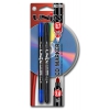 Набор маркеров для CD/DVD Universal UNIX CD MARK 41876 0.7/2.5мм двухсторонний (2шт.) (мин.кол.24)