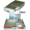 Мобильное шасси для HDD 3.5 IDE <MR-410KP2F-133-AL> 2 вентилятора, UDMA133, HOT SWAP, ALUMINUM