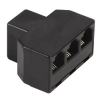 Разветвитель Hama 6p4c 1-3 (f-f) black (H-40614)