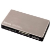Кардридер Hama H-54543 всех стандартов USB3.0 поддержка UDMA microSD / microSDHC серебристый (00054543)