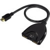 Разветвитель Hama H-42576 HDMI 1.3 "A 210" 1 в 2 (m- 2хf) 1080p черный (00042576)