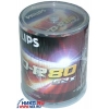CD-R  PHILIPS            700MB 52X SP. уп.100 шт.  на шпинделе