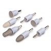 Маникюрно-педикюрный набор Vitek VT-2205 W насадок в компл.:7шт (подсветка) белый (2205-VT-02)