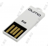 Qumo Sticker <QM8GUD-STR-White> USB2.0 Flash  Drive 8Gb (RTL)