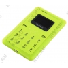 QUMO CardPhone <Lime> (QuadBand, OLED  128x64,  GSM,  38г)
