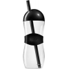 Стакан для холодных напитков Bobble 065BOBCBK Iced 650мл трубочка и крышка чёрная  (BOBBLE_065BOBCBK)