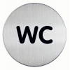 Табличка-пиктограмма Durable WC  (490723)