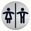 Табличка-пиктограмма Durable WC Для Дам и Мужчин  (492023)