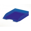Лоток горизонтальный Durable 1701673992 Tray Basic A4 337x253x63мм прозрачный/фиолетовый пластик (мин.кол.6)