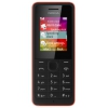 Мобильный телефон Nokia 106 красный моноблок 1.8" (A00014554)
