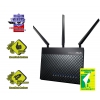Маршрутизатор беспроводной Asus RT-AC68U AC1900 10/100/1000BASE-TX черный