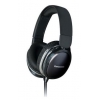Наушники мониторы Panasonic RP-HX350E-K 1.2м черный проводные (оголовье)