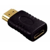 Адаптер Hama HDMI mini (m-f) 1.3 A-C позолоченные контакты черный (H-83011)