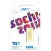 Флеш Диск Transcend 16Gb JetFlash T3G TS16GJFT3G USB2.0 Sochi Logo золотистый BOX