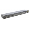Patch Panel 19" 1U STP 24 port кат 5e  Exalan+ <EX03-F24>