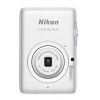 PhotoCamera Nikon CoolPix S02 white 13.2Mpix Zoom3x 2.5" 1080 7.3Gb CCD IS opt TouLCD Li-Ion (VNA451E1)
