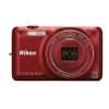 PhotoCamera Nikon CoolPix S6600 red 16Mpix Zoom12x 2.7" 1080 25Mb SDHC opt turLCD WiFi Li-Ion (VNA441E1)
