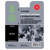 Картридж струйный Cactus CS-PGI5BK черный (23.6мл) для Canon Pixma MP470/MP500/MP520/MP530/MP600/MP800/MP810/MP830/MP979/iP3500/iP4200/iP4300/ iP5200/iP5300/iP6700D/MX700/MX850/iX4000/iX5000/Pro 9000/9000Mark II
