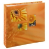 Фотоальбом Hama H-106256 Singo 10x15/200 22х22 см 100 страниц карман для CD оранжевый (00106256)