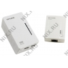 TP-LINK <TL-WPA2220KIT> AV200 WiFi Powerline Extender Kit (2 адаптера,1UTP  100Mbps, Powerline 200Mbps,802.11n)
