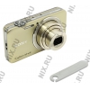 SONY Cyber-shot DSC-WX30 <Gold> (16.2Mpx, 25-125mm, 5x,F2.6-6.3, JPG, MS Duo/SD, 3.0", USB2.0,  AV,  HDMI,  Li-Ion)